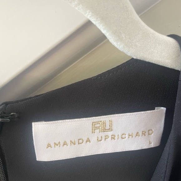McKenna Dress in Black by Amanda Uprichard. Size Large. - Picture 4 of 4